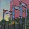 'Abandoned works', oil on canvas