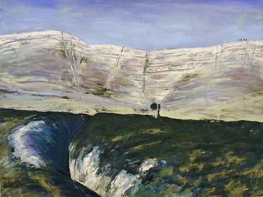 'Abyss', oil on canvas